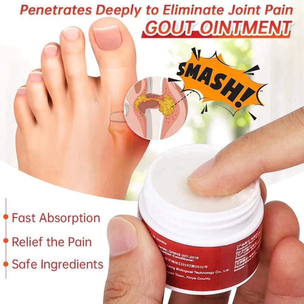 The Gout Treatment Joint Pain Treatment Pain Relief Ointment Healing Ointment