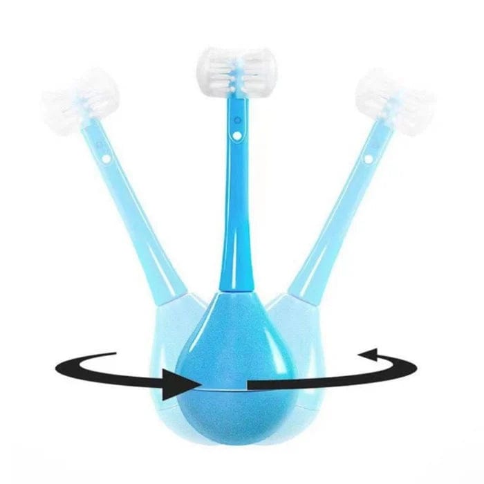 Three-sided Children's Toothbrush (Set of 2) Tumbler Three-sided Children's Toothbrush (Set of 2)