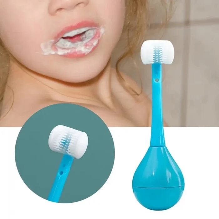 Three-sided Children's Toothbrush (Set of 2) Tumbler Three-sided Children's Toothbrush (Set of 2)