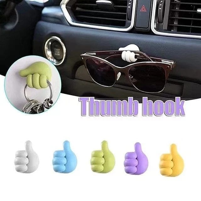 Thumbs Up Shape Wall Hook (Set of 10) Thumbs Up Shape Wall Hook (Set of 10)