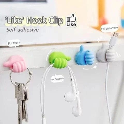 Thumbs Up Shape Wall Hook (Set of 10) Thumbs Up Shape Wall Hook (Set of 10)