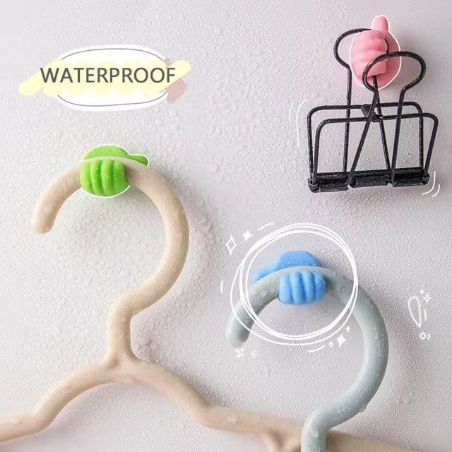 Thumbs Up Shape Wall Hook (Set of 10) Thumbs Up Shape Wall Hook (Set of 10)