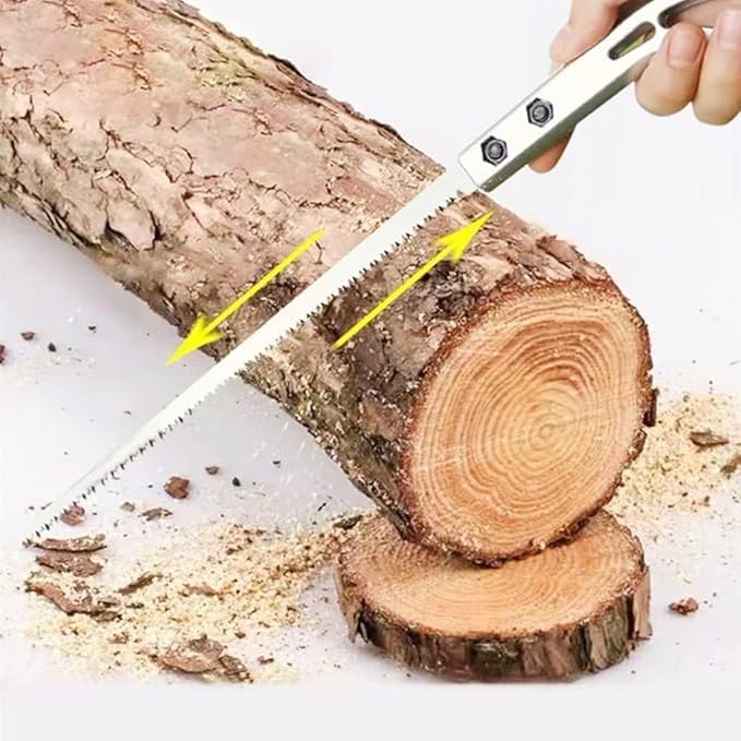 TravelSaw™️ | Wood Cutter Machine Cutting Blade Saw Mini Hand Saw Cutting Tool TravelSaw™️ Wood Pruning Saw Zaavio®