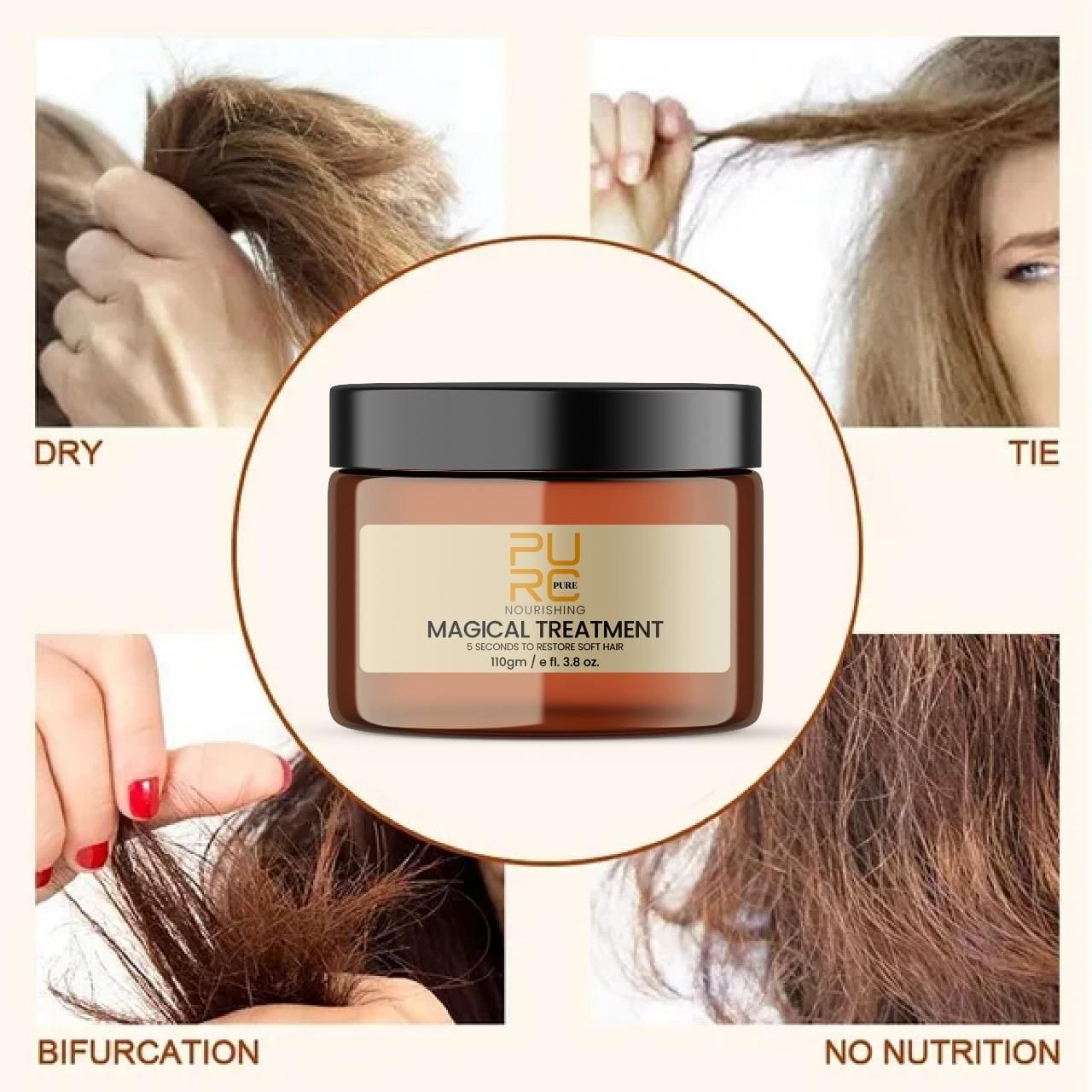Treatment Hair Conditioner (Set of 2) Pure Magical Treatment Hair Conditioner (Set of 2)