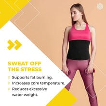 Tummy Trimmer Slimming Belt | Reduce Belly Fat Waist Reduction Tummy Trimmer Slimming Belt