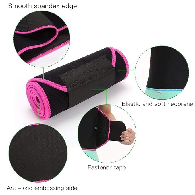 Tummy Trimmer Slimming Belt | Reduce Belly Fat Waist Reduction Tummy Trimmer Slimming Belt