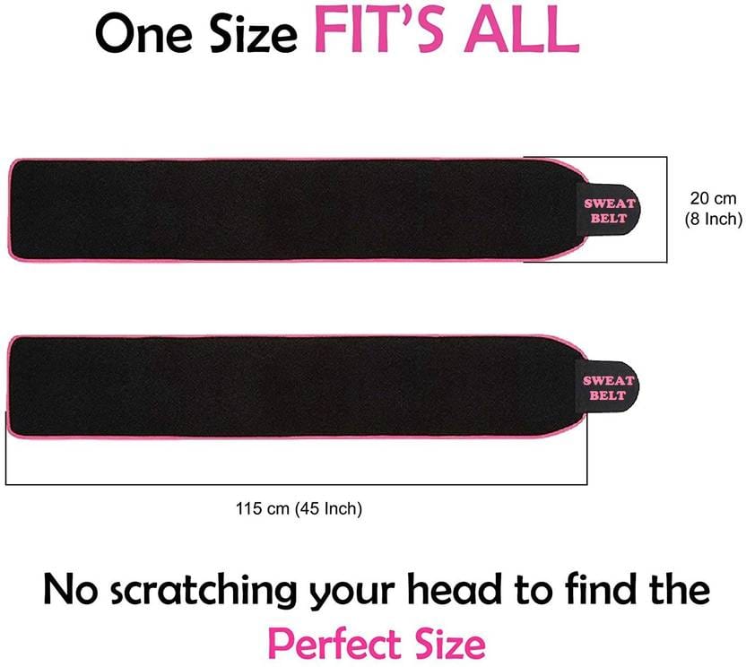Tummy Trimmer Slimming Belt | Reduce Belly Fat Waist Reduction Tummy Trimmer Slimming Belt