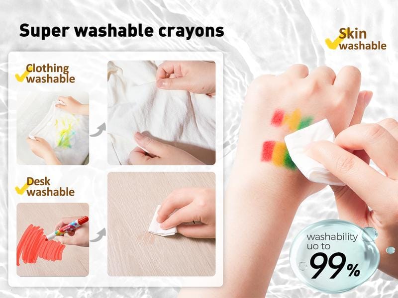 Ultra-Silky Twistable Gel Crayons | 12 color set Ultra-Silky Twistable Gel Crayons | 12 color set