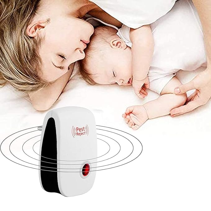 Ultrasonic Pest Repeller Ant Rat Bug Repellent (set of 2) Ultrasonic Pest Repeller (set of 2)