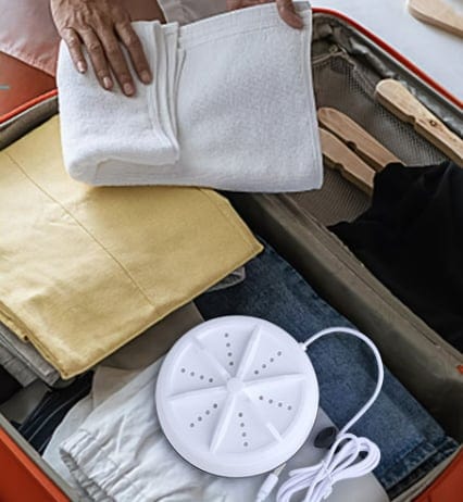 Ultrasonic Portable Mini Washing Machine Best Small Washer Large Size Mini Washing Machine