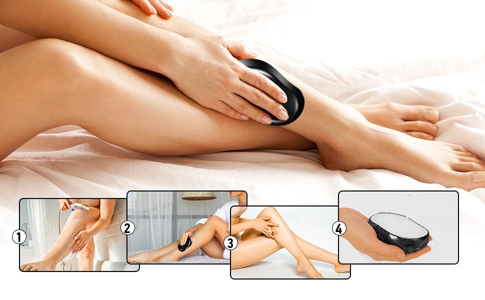 Unisex Crystal Hair Remover | Hair Remover Crystal Removal Stone Hair Eraser For Men And Women Unisex Crystal Hair Remover
