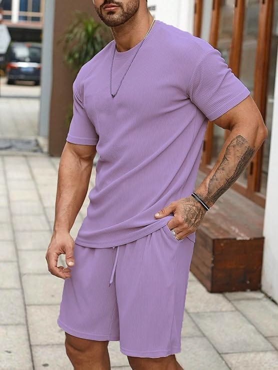 Unisex Two-piece Nightwear Suit | Nightdress Foe Women Night Suit Men Nightwear 2 piece Unisex Two-piece Nightwear Suit