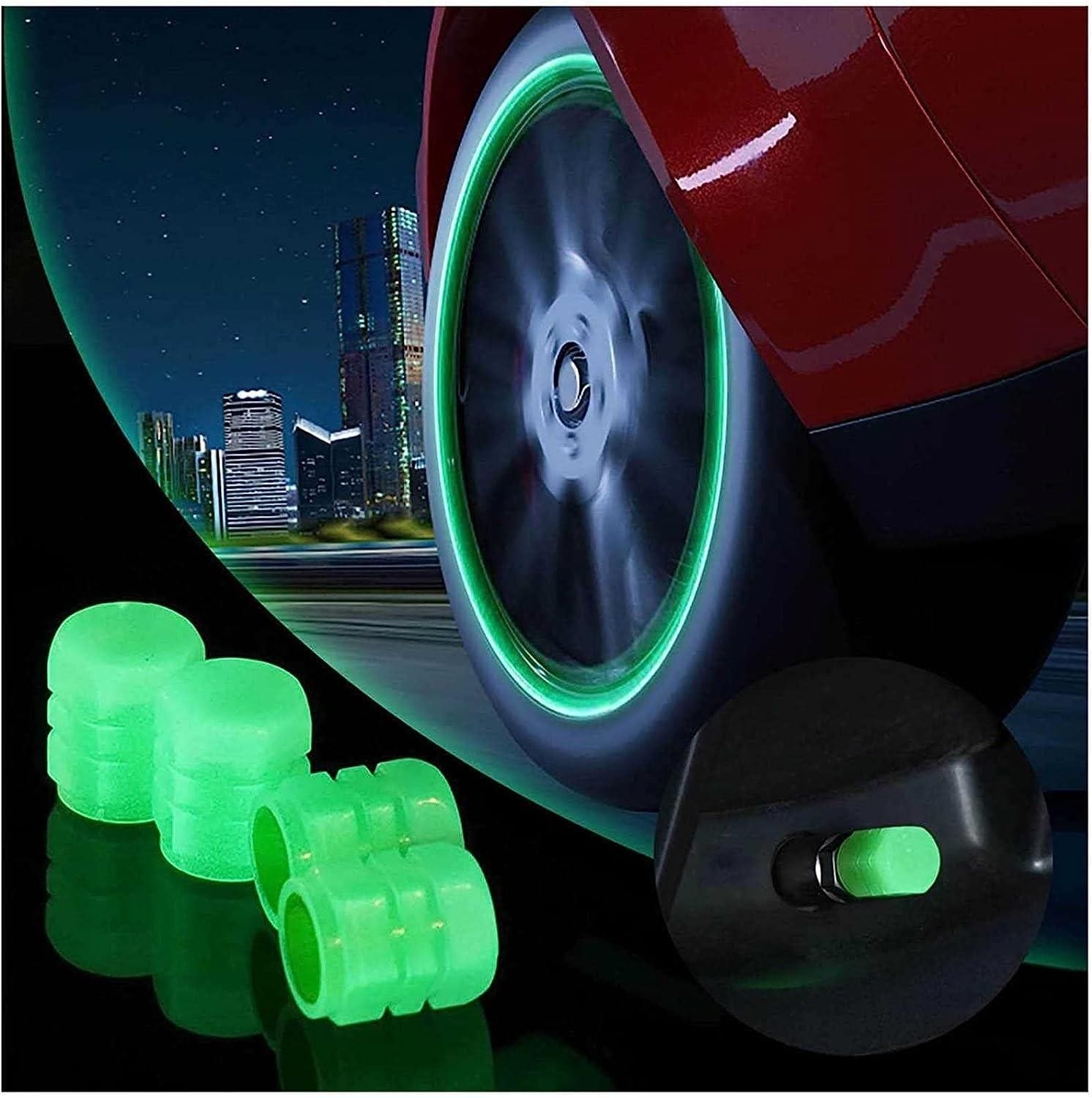 Universal Silicone Tyres Cap (Set of 4) | Car Tyre Valve Caps Air Comparison For Cars And Bikes Universal Silicone Tyres Cap (Set of 4)