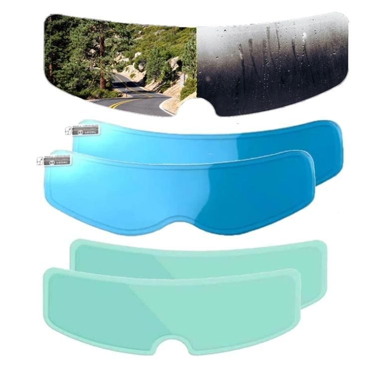 VisorVeil™️ | Helmet Safe Motorcycle Visor Anti Fog Helmet Sticker Antirain VisorVeil™ Photochromic Anti-Fog Helmet Film Zaavio.co®