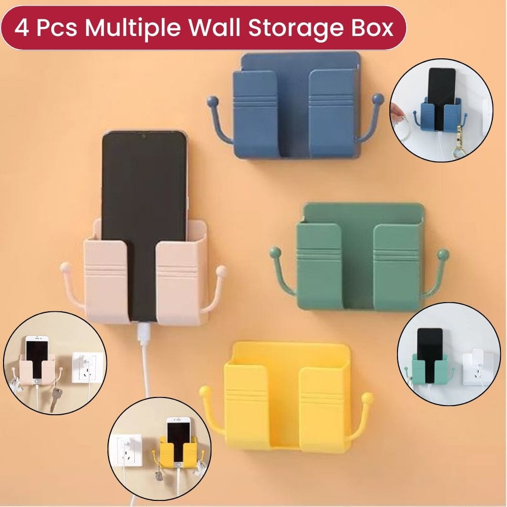 No-Drill Wall Storage Box for Home