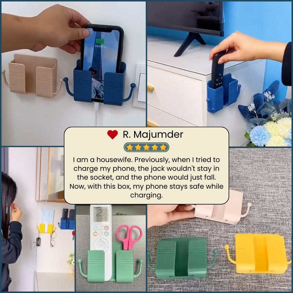 No-Drill Wall Storage Box for Home