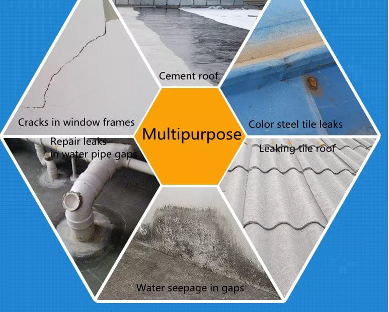 Water Proof Crack Sealer Roof Sealing Leak Repair Spray Waterproof Crack Sealer Spray