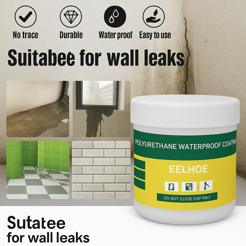 Waterproof Glue Sealent Mrtal Strong Transparent Water Tight Glue Waterproof Glue + Free Brush