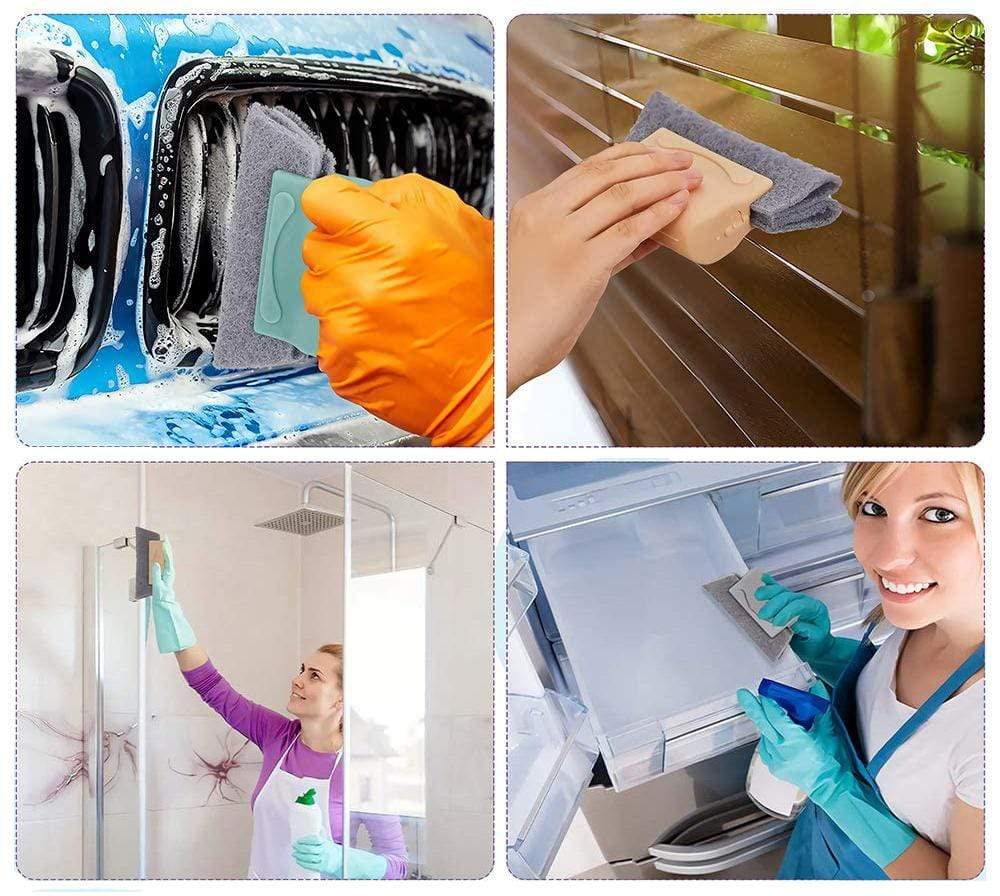 Window Cleaner Brush Window Groove Cleaning Scrub Pads - Window Cleaning Brush (Set of 2) Window Cleaning Brush (Set of 2)