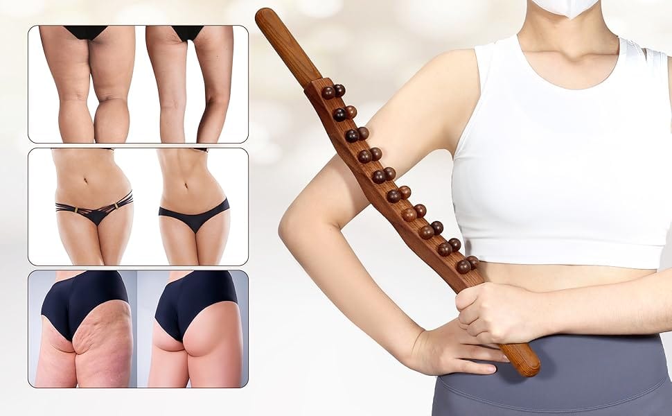 Wooden Massage Stick | Body Massager Full Body Massage Machine tools Wooden Massage Stick