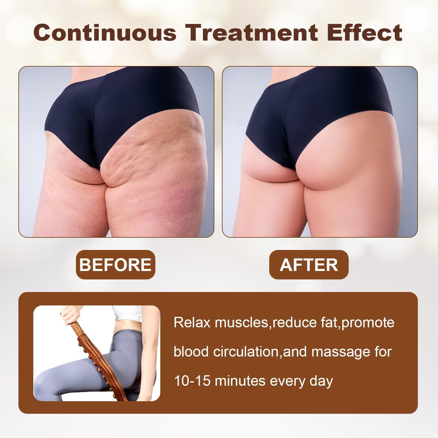 Wooden Massage Stick | Body Massager Full Body Massage Machine tools Wooden Massage Stick