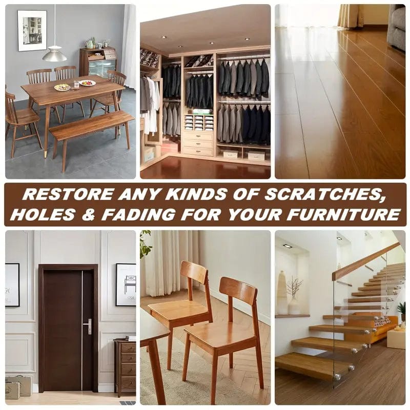 WoodRestorez (Set of 2) | Wooden Furniture Sofa Repair Sette Chair Refurbishing Restoration WoodRestorez Furniture Repair Paste (Set of 2)