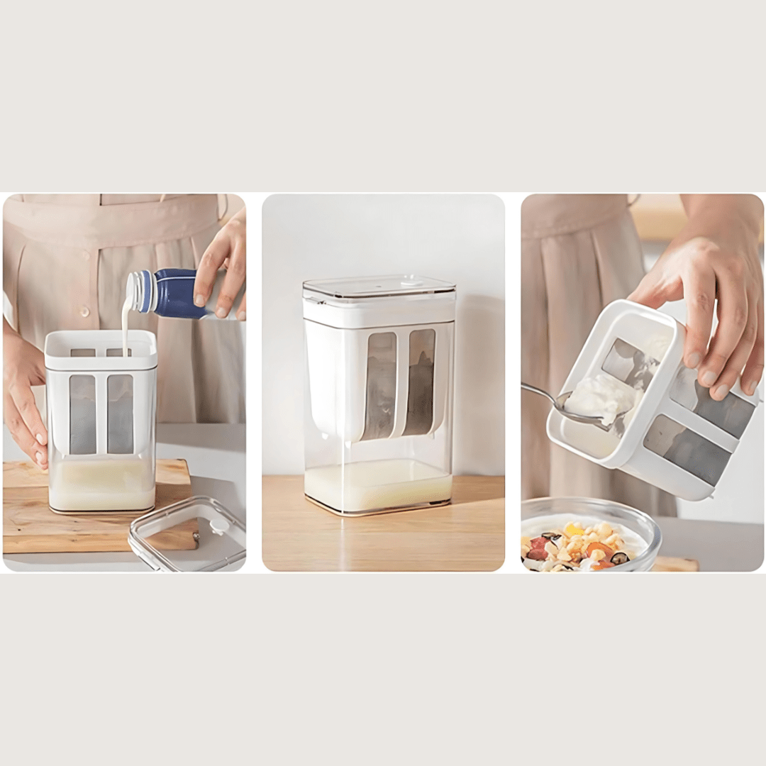 Yogurt Maker Strainer | Dairy Products Homemade Yogurt Making Process Yogurt Strainer