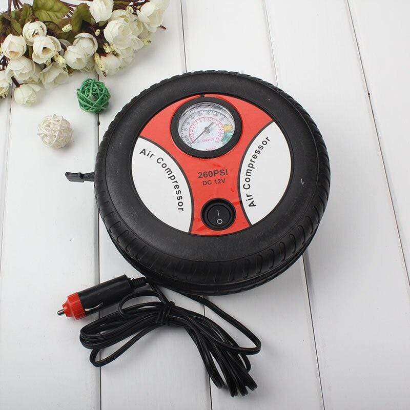 Car Air Pump Tyre Inflator Portable Air Compressure for Bike Cycle - Portable Tire Inflator Portable Tire Inflator