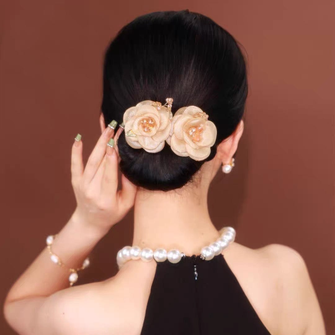 Elegant Lazy Hair Curler Purple Butterfly Ins Style Elegant Lazy Hair Curler