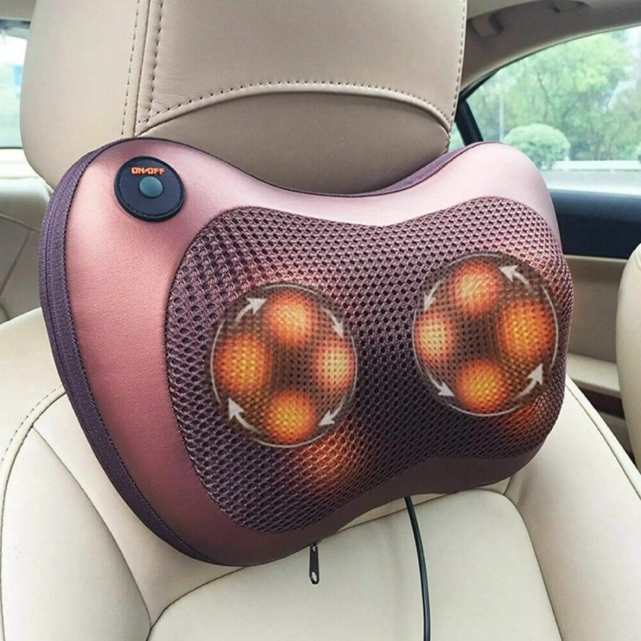 Heat Massage Device Neck Massager Pillow Shiatsu Big Size Shiatsu Neck Massager Pillow