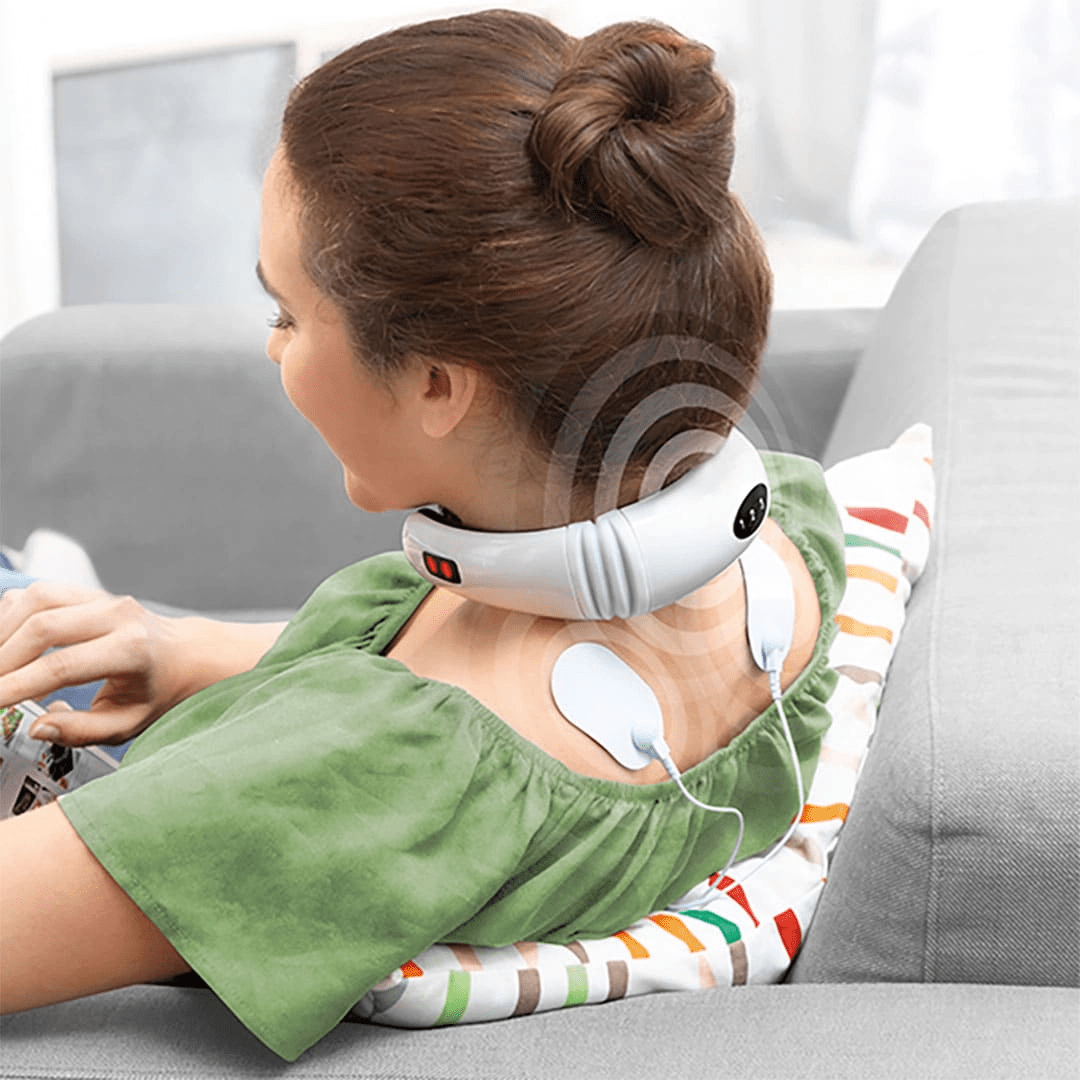 Portable Neck & Shoulder Massager with Heat Cervical Pain Relief - Cynovix™️ Cynovix™️ Zaavio®